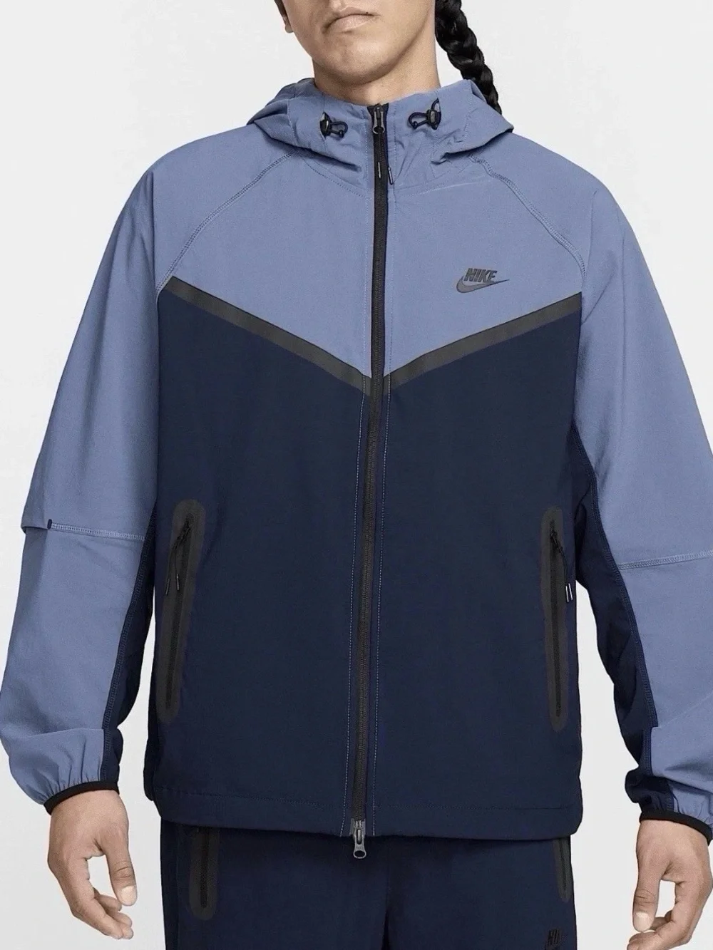 Nike Tech Woven Full-Zip Jacket Hoodie  Mens Size XL HM7151-452